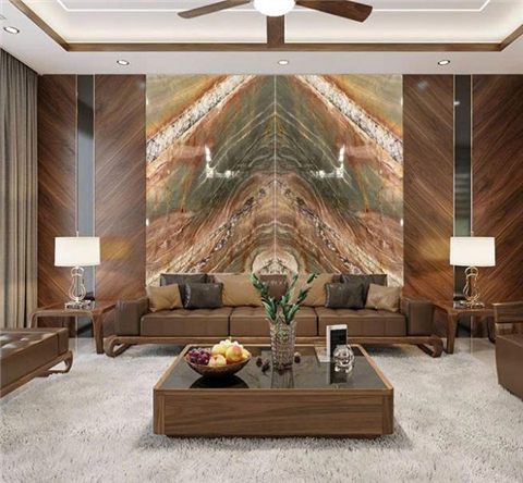 Tranh Đá Thạch Anh Đối Xứng HTS - PH42